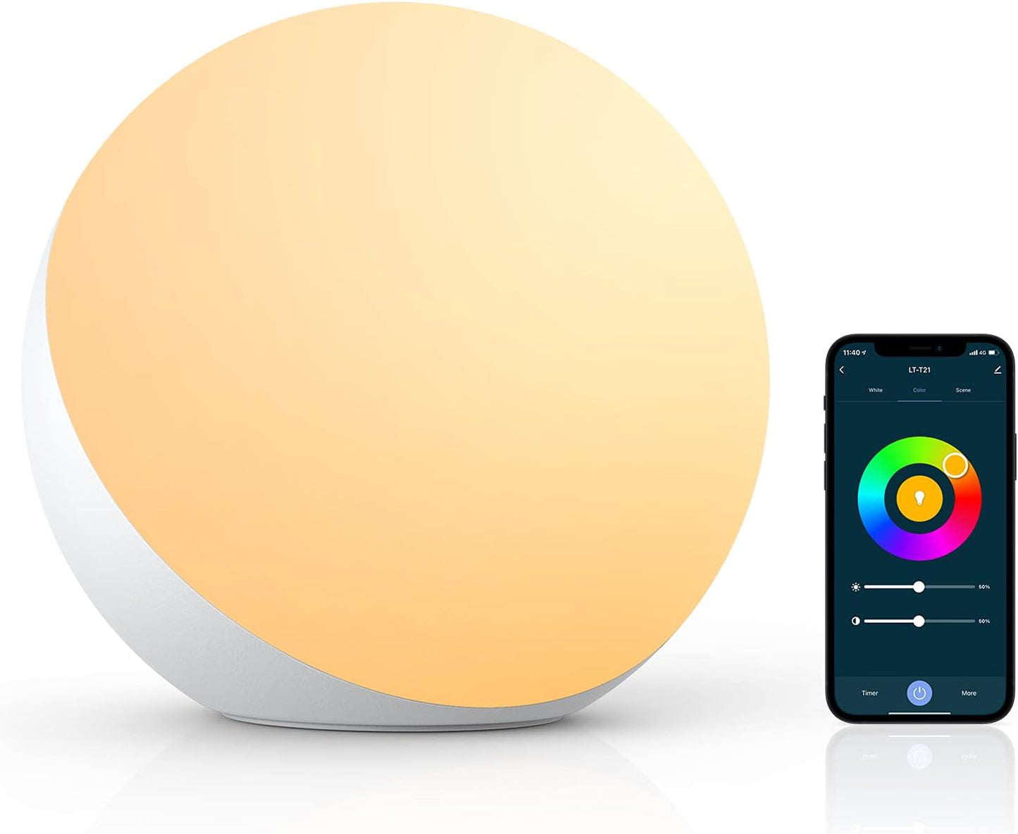 Aura "Sphere" Schreibtischlampe