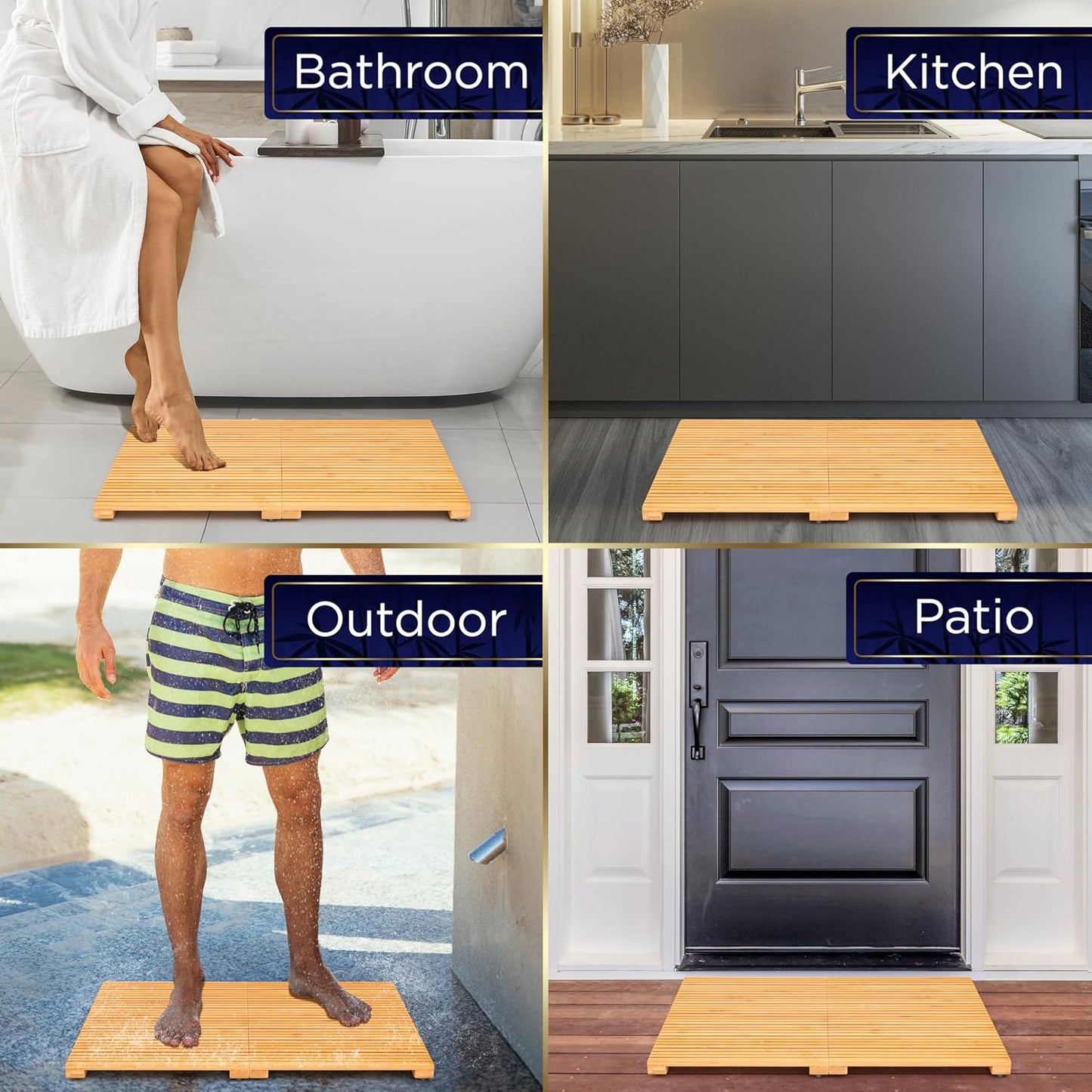 Terra "Zen" Bath Mat