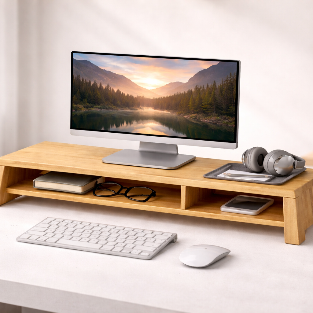 Horizon "Vista" Monitorständer aus Holz